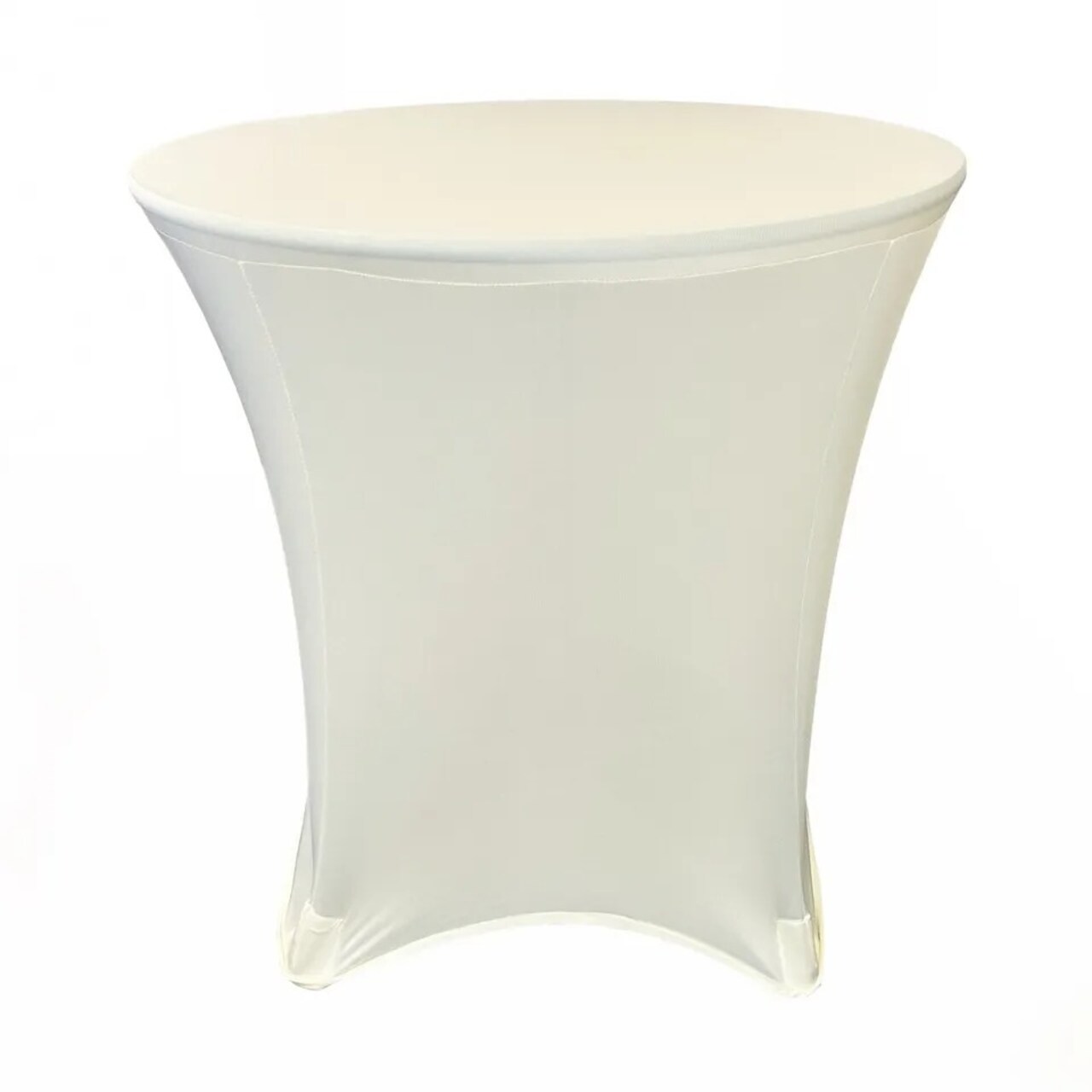 30" x 30" Round Spandex Tablecloth for Lowboy Cocktail Tables
